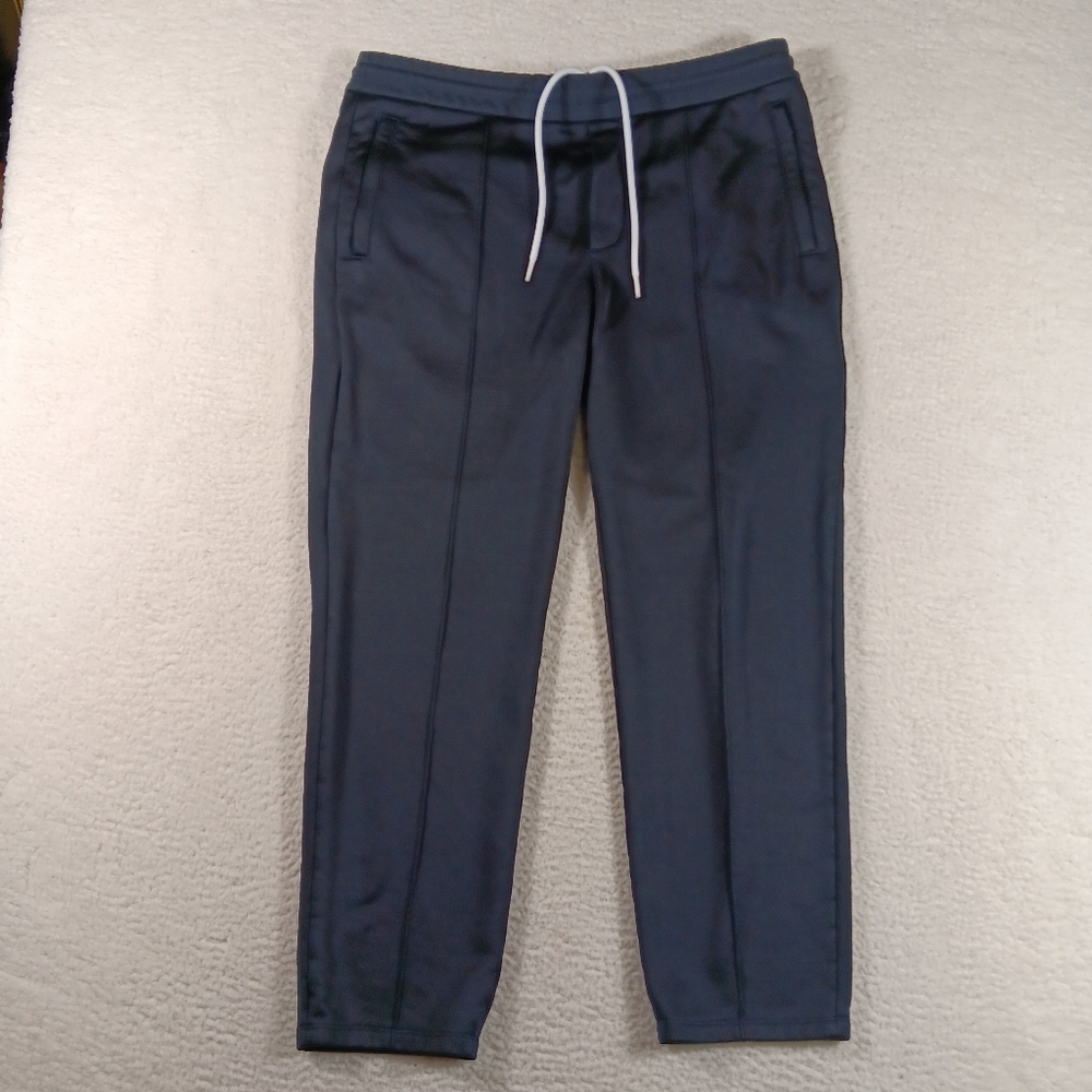 Vince Joggers Mens Large Blue Performance Sweatpants Gym Athleisure Drawstring